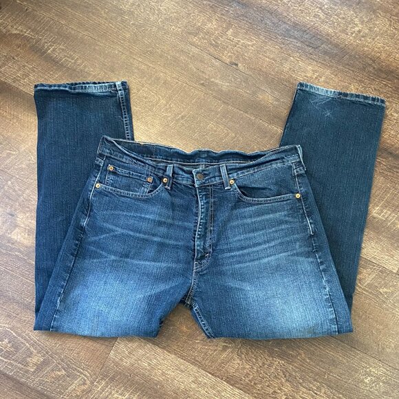 Levi's 505 Straight Leg Jeans - Size 36x30 - Picture 4 of 7